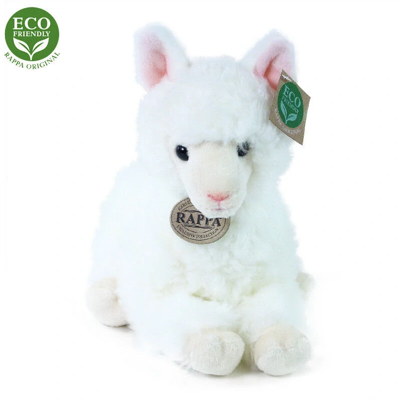 Rappa Plyšová lama ležící 23 cm ECO-FRIENDLY