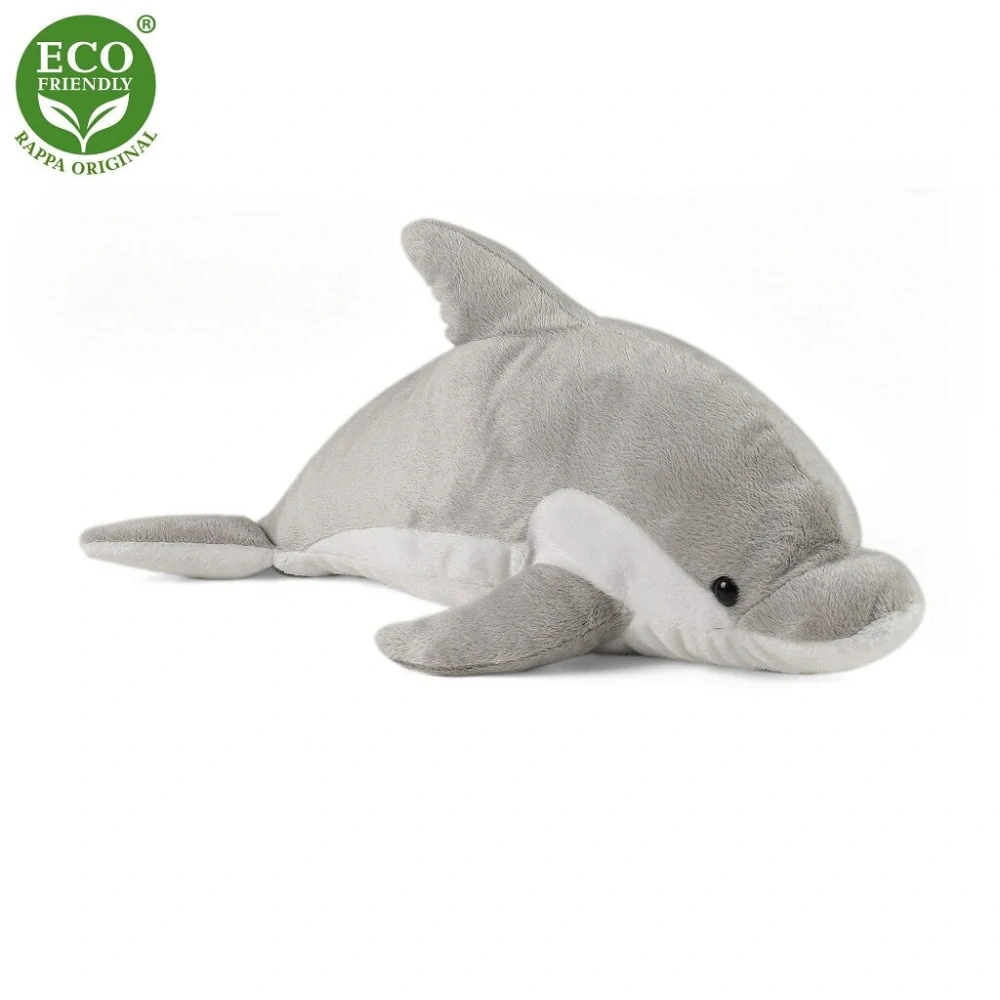 Rappa Plyšový delfín 38 cm ECO-FRIENDLY