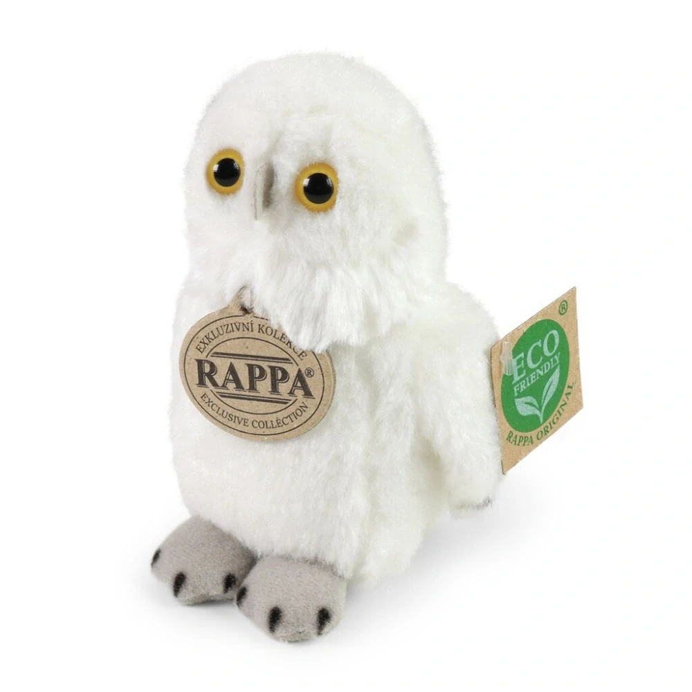 Rappa Plyšová sova 13 cm ECO-FRIENDLY