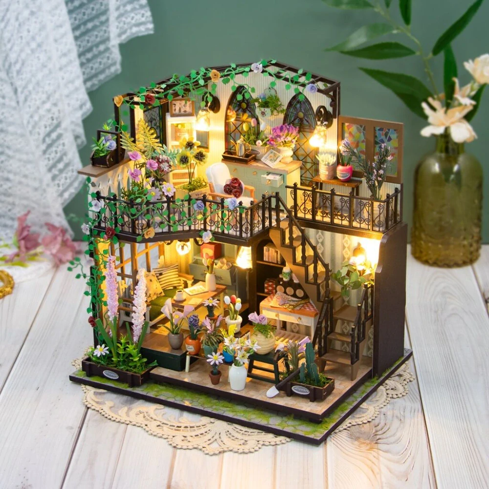 2Kids Toys Miniatura domečku Darcyin květinový dům