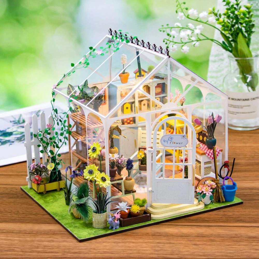 2Kids Toys Miniatura domečku Rozkvetlý altánek