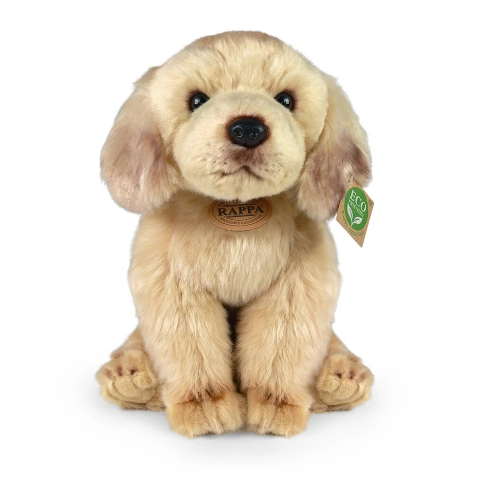 Rappa Plyšový labrador sedící 27 cm ECO-FRIENDLY