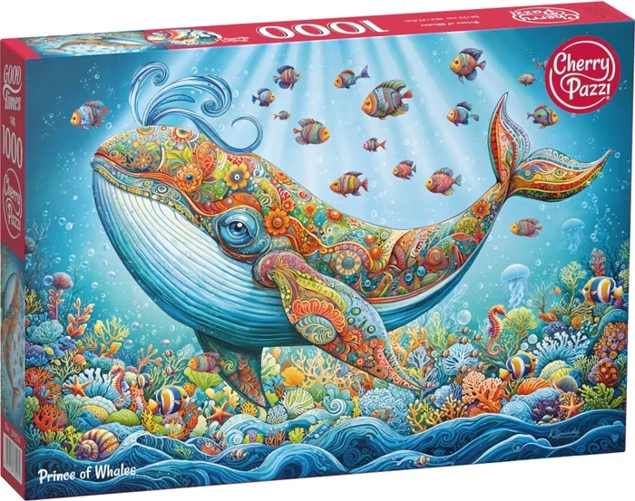 CHERRY PAZZI Puzzle Velrybí princ 1000 dílků