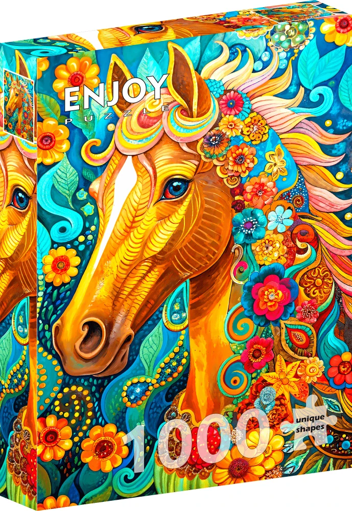 ENJOY Puzzle Kvetoucí hříva 1000 dílků