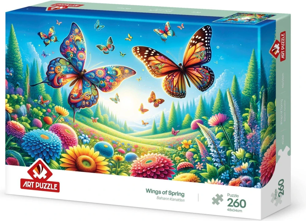 ART PUZZLE Puzzle Křídla jara 260 dílků