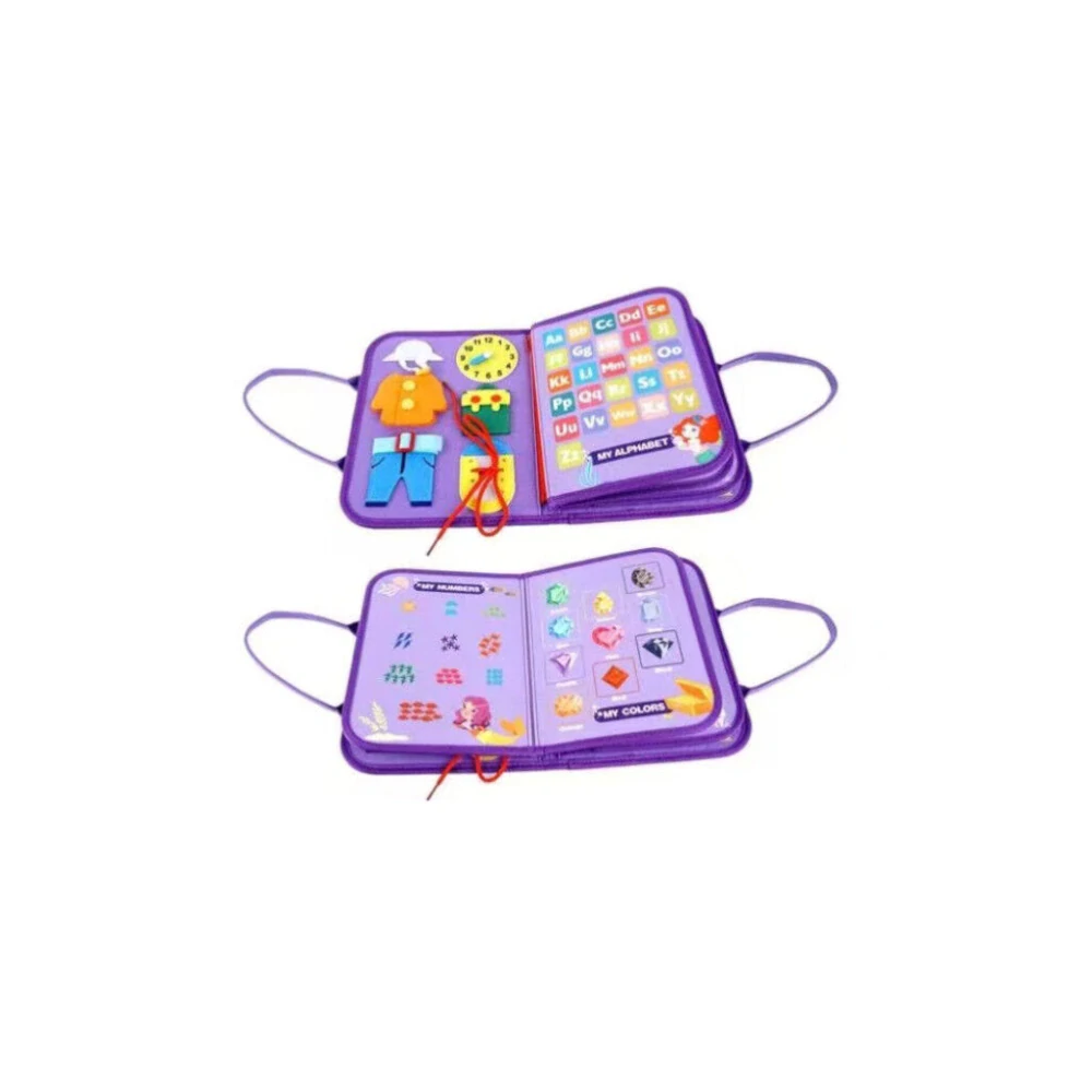 2Kids Toys Senzorická busy kniha Mořské panny