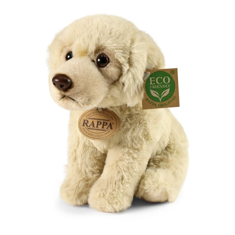 Rappa Plyšový pes pyrenejský horský sedící 23 cm SOFT COLLECTION, ECO-FRIENDLY