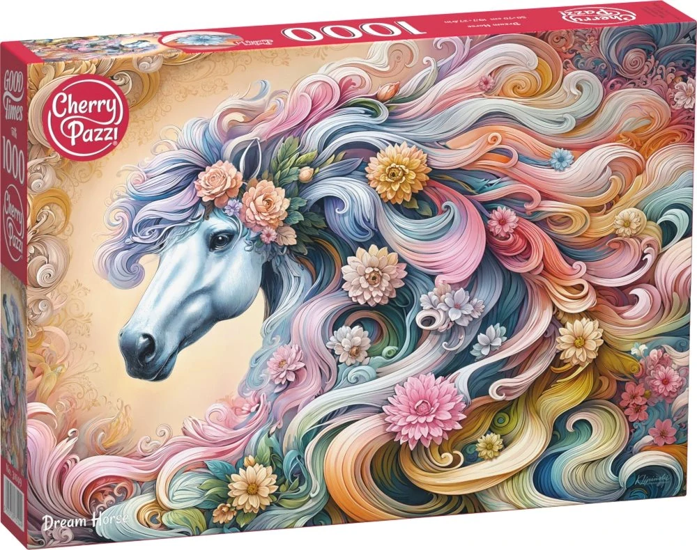 CHERRY PAZZI Puzzle Vysněný kůň 1000 dílků