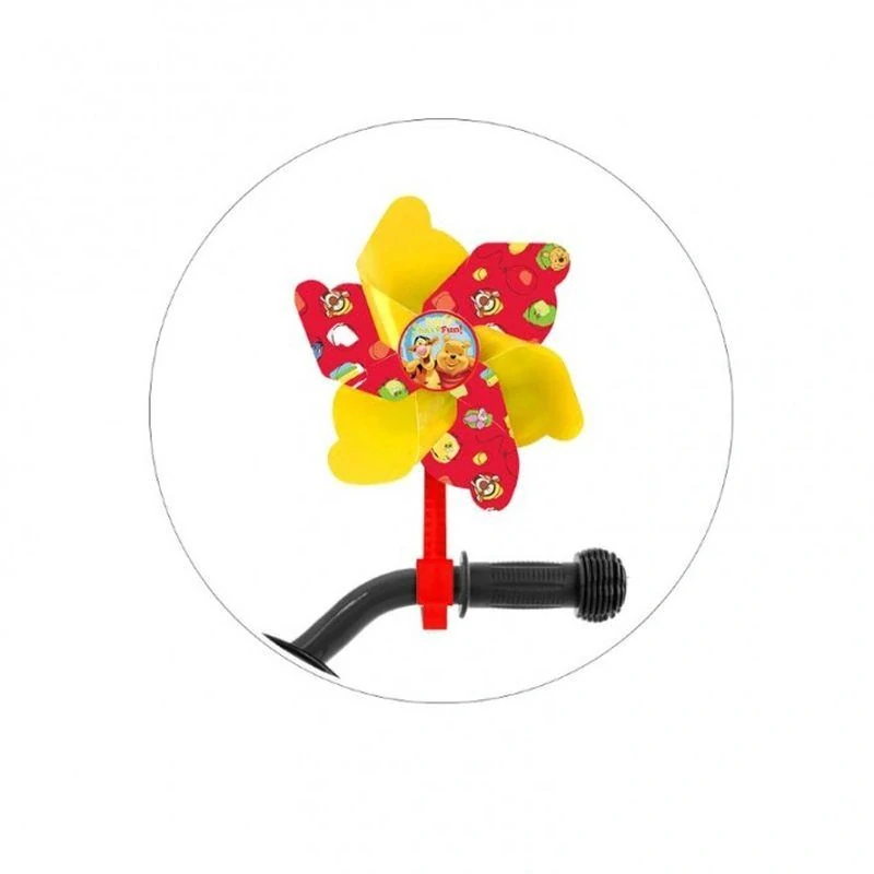 Větrník na dětské kolo Medvídek Pů