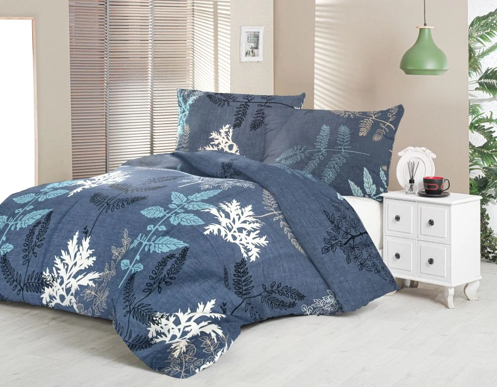 Kvalitex Saténové povlečení LUXURY COLLECTION Noční les, 1x 140/200, 1x 70/90cm