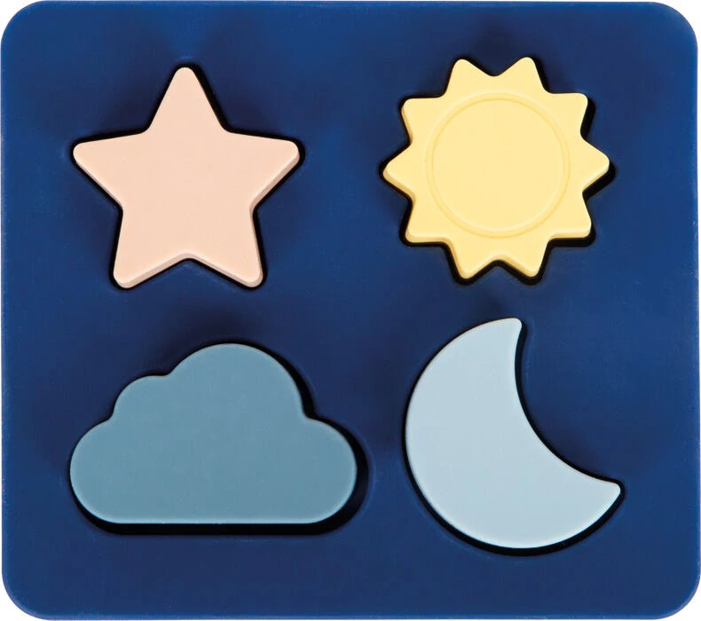 small foot Silikonové puzzle