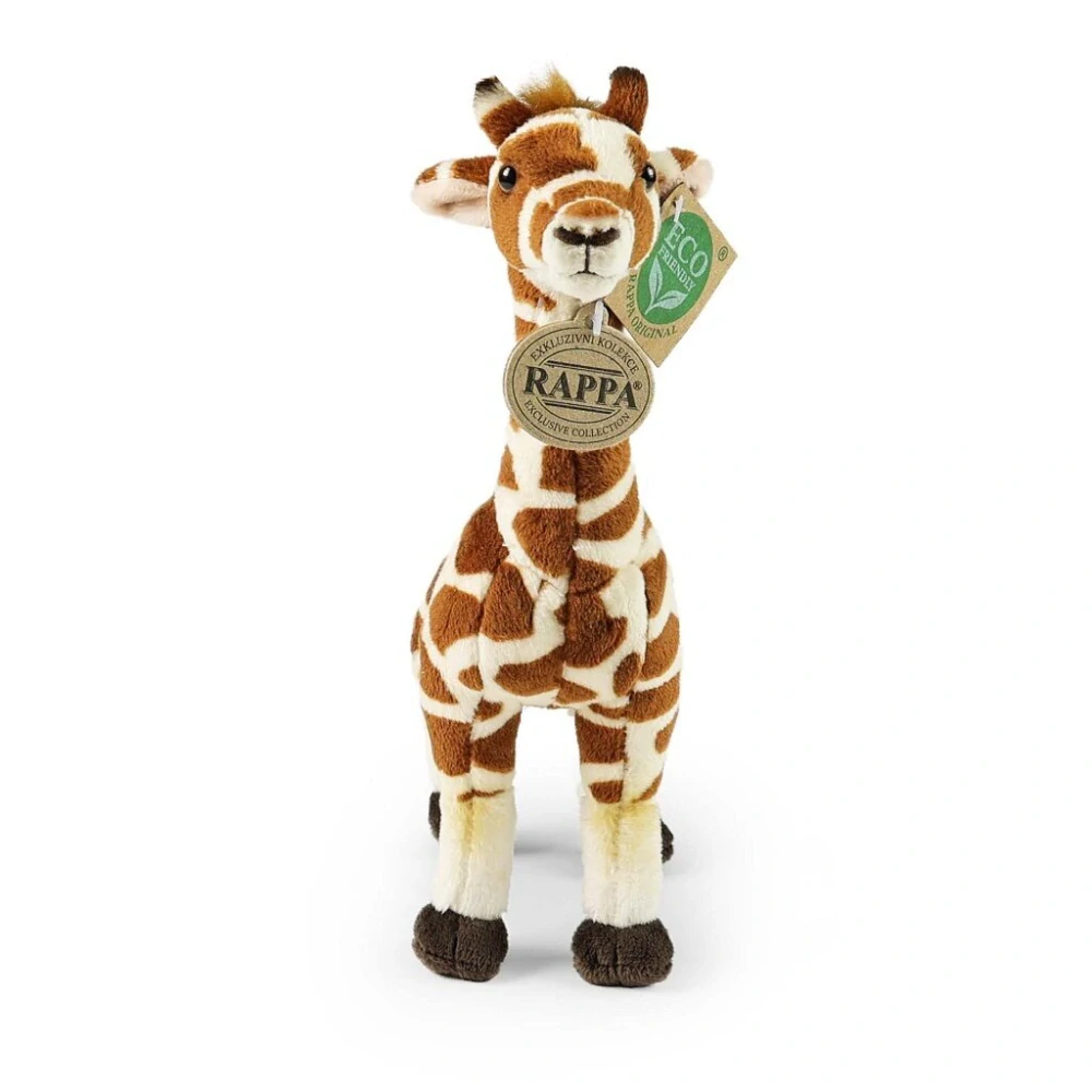 Rappa Plyšová žirafa 23 cm ECO-FRIENDLY