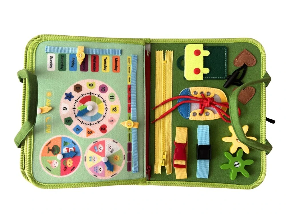 2Kids Toys Senzorická busy kniha Safari