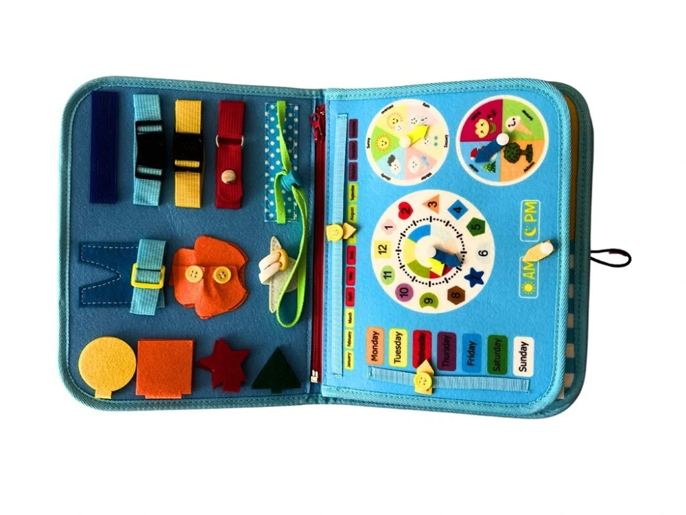 2Kids Toys Senzorická busy kniha Dinosauři 3