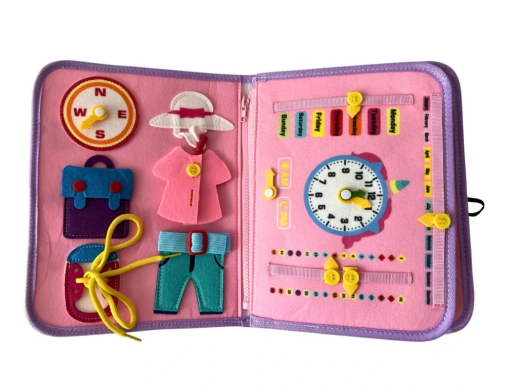 2Kids Toys Senzorická busy kniha Jedonorožec 2