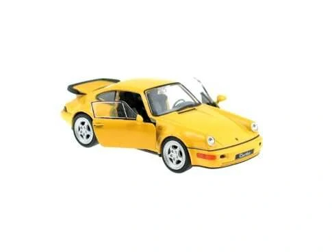Welly Porsche 964 Turbo model 1:34 žluté