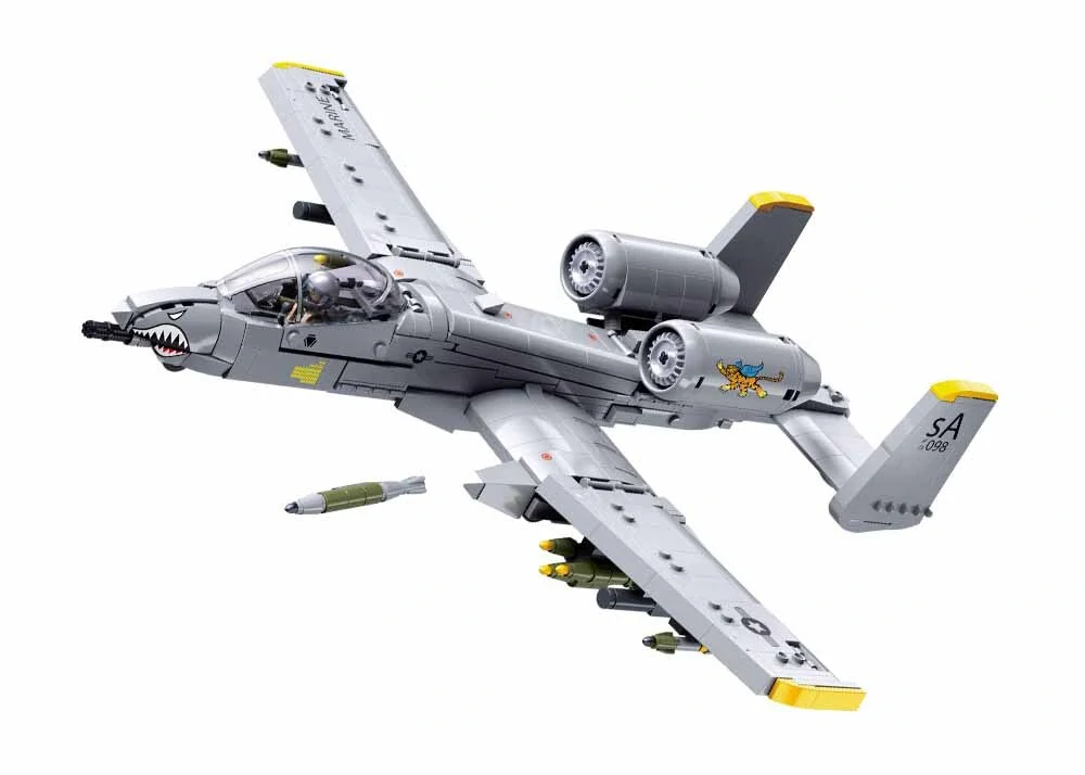 Sluban Model Bricks M38-B1362 Útočný letoun A10CS