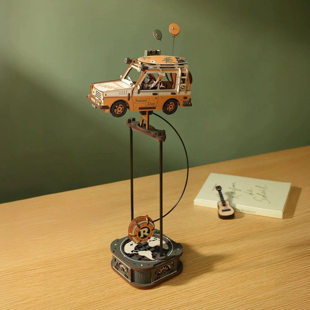 RoboTime 3D mechanická skládačka Road Tripper s kyvadlem