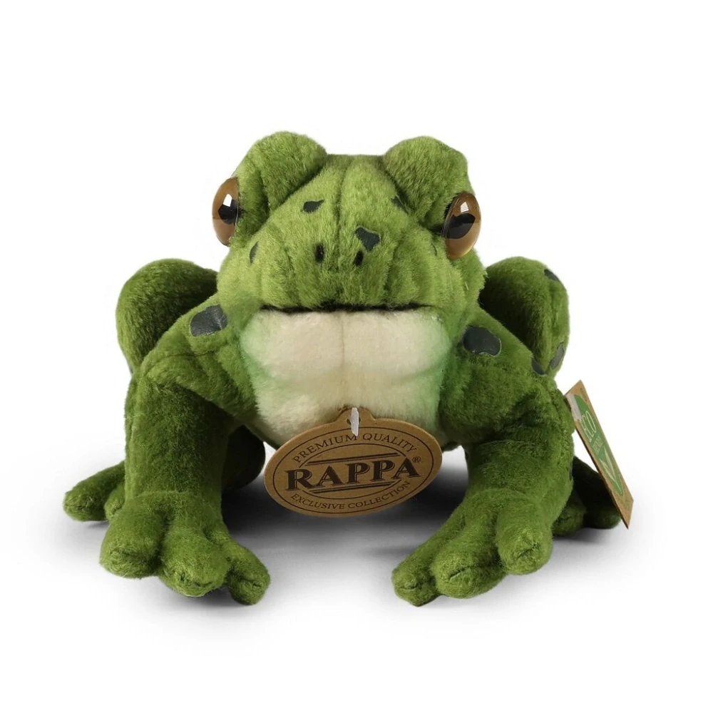 Rappa Plyšová žába 19 cm ECO-FRIENDLY