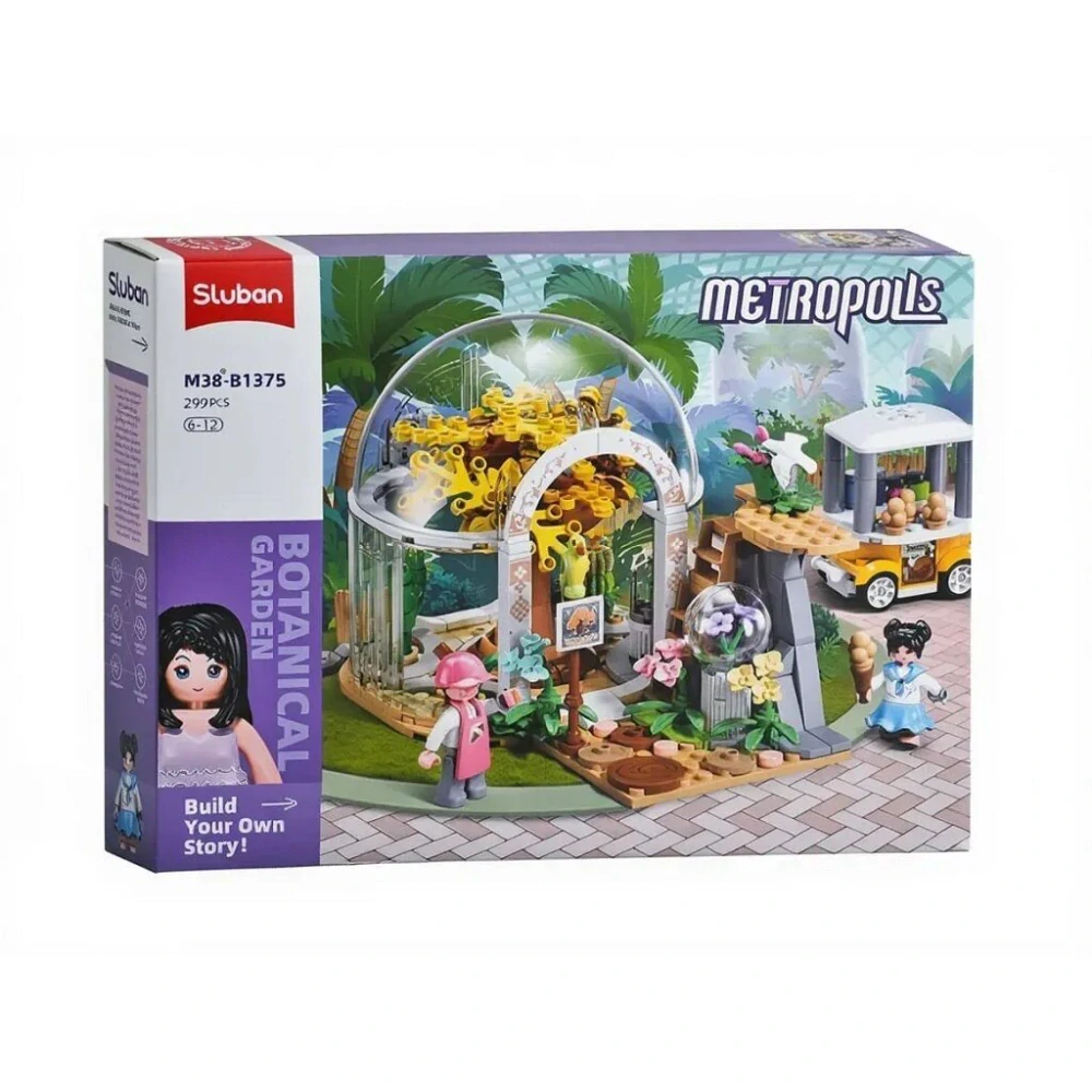 Sluban Metropolis M38-B1375 Botanická zahrada Biodóm