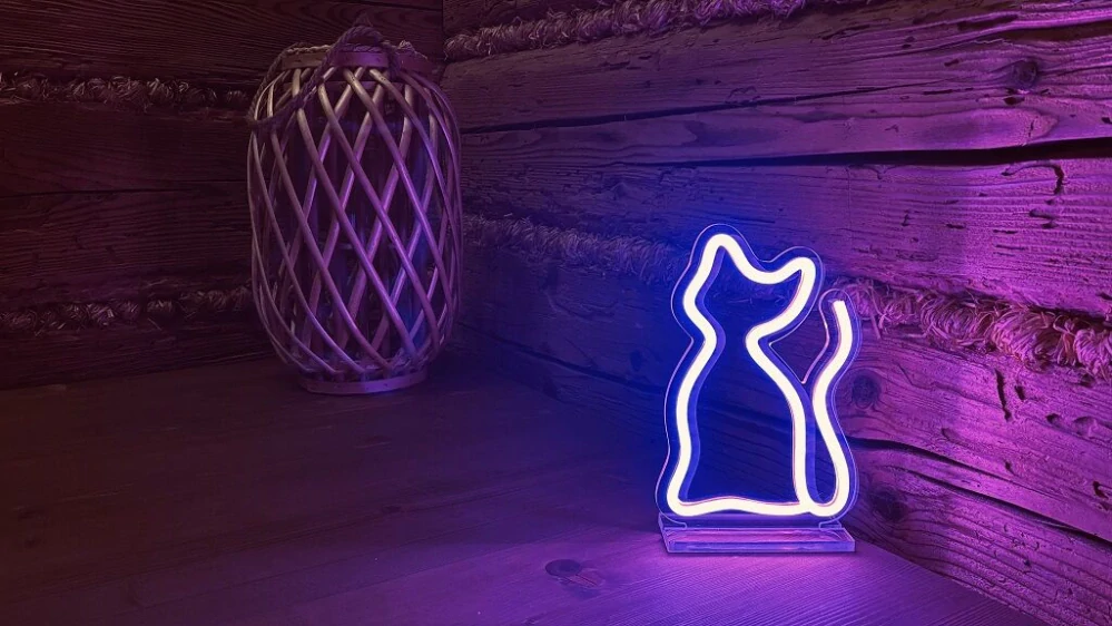 2Kids Toys LED NEON LIGHT lampička Kočka
