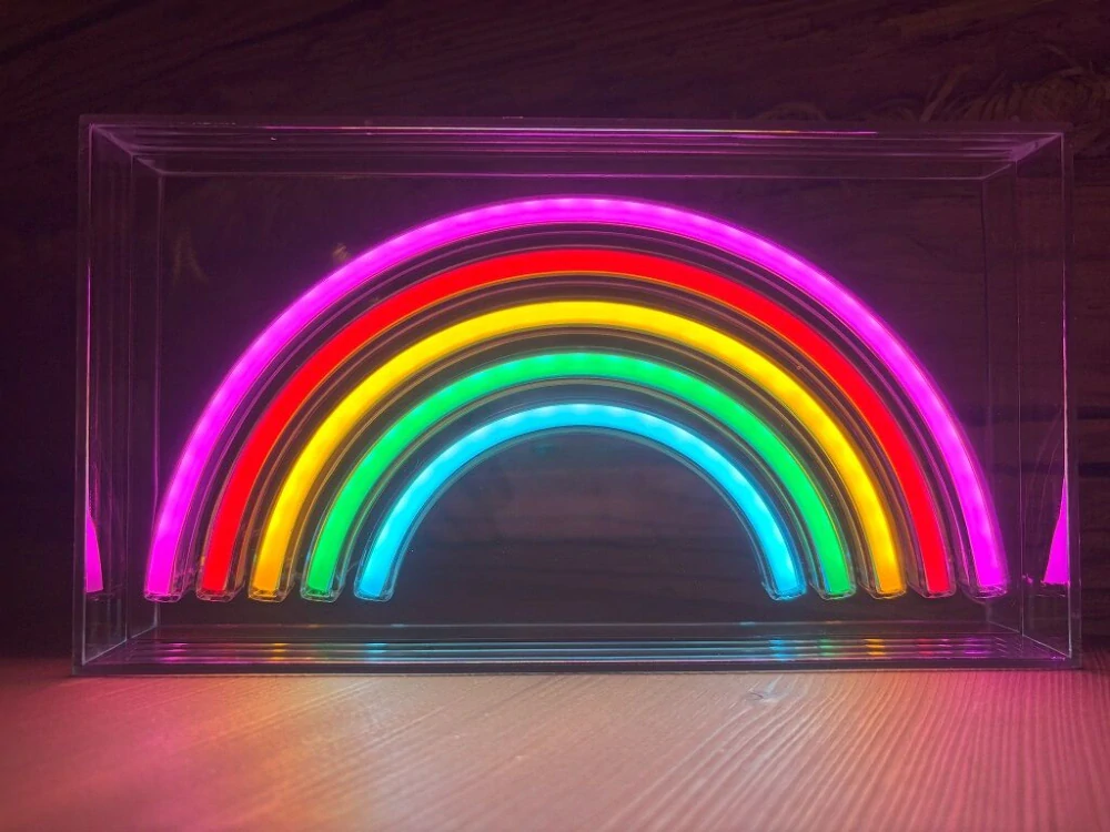 2Kids Toys LED NEON LIGHT lampička Duha
