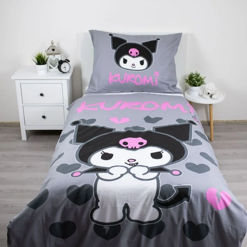 JERRY FABRICS Povlečení Kuromi HK065 Bavlna, 140/200, 70/90 cm