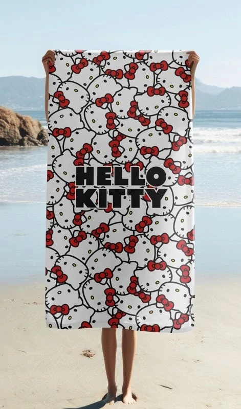 JERRY FABRICS Osuška Hello Kitty Bavlna - Froté, 70/140 cm