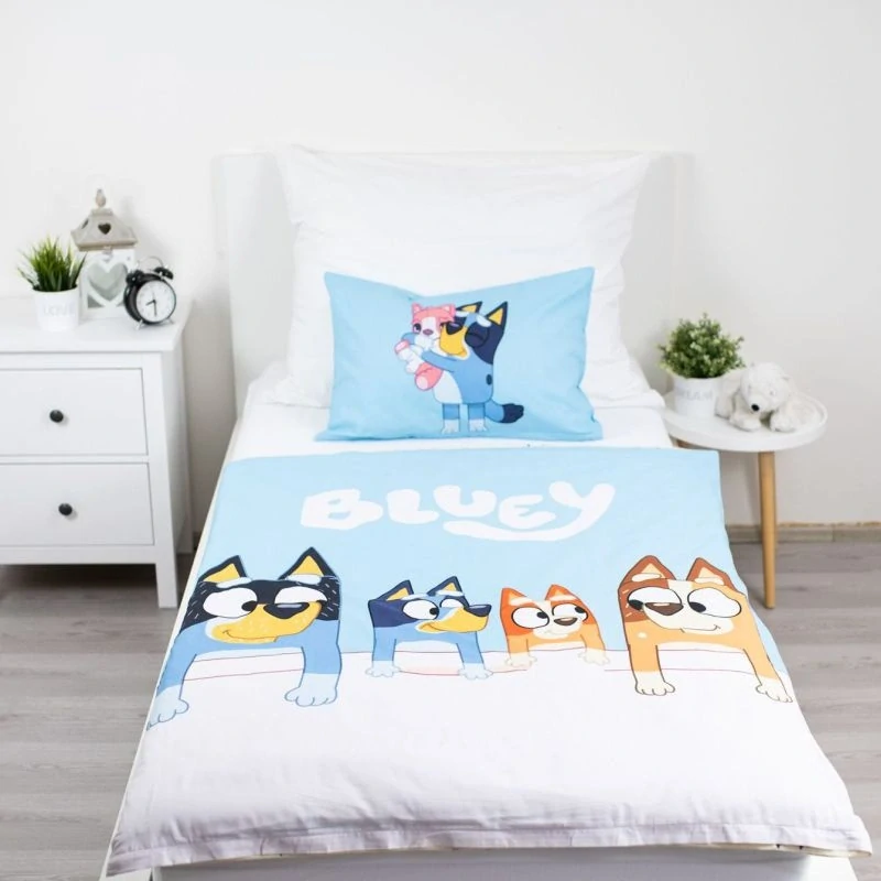 JERRY FABRICS Povlečení do postýlky Bluey baby Bavlna, 100/135, 40/60 cm