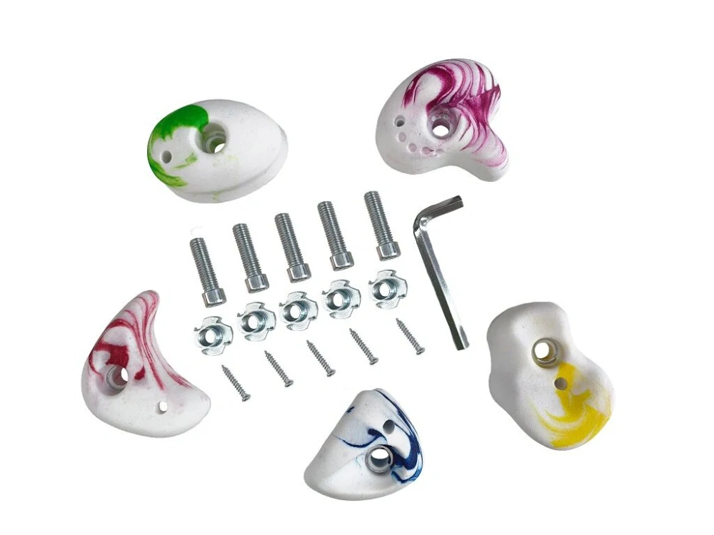 2Kids Toys Lezecké úchyty 5 ks Mramorové