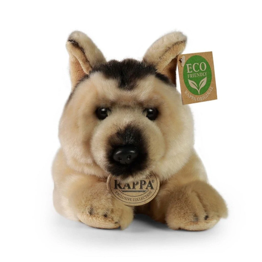 Rappa Plyšový pes německý ovčák 22 cm ECO-FRIENDLY