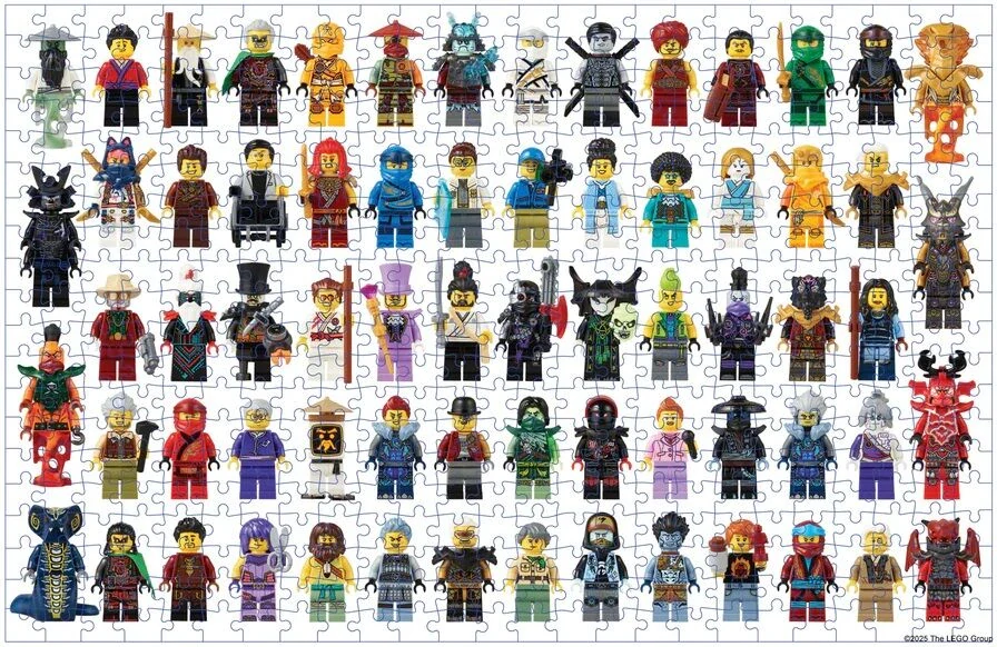 Chronicle Books Puzzle LEGO® Ninjago 500 dílků
