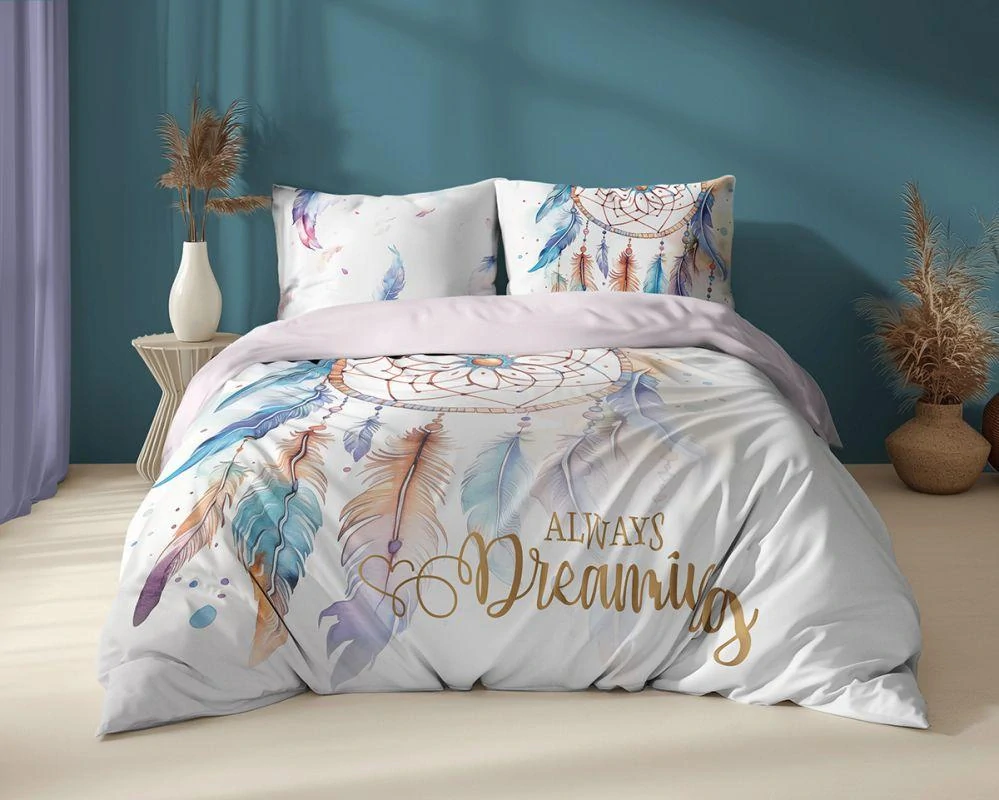 DETEXPOL Francouzské povlečení Lapač snů  Bavlna, 220/200, 2x70/80 cm