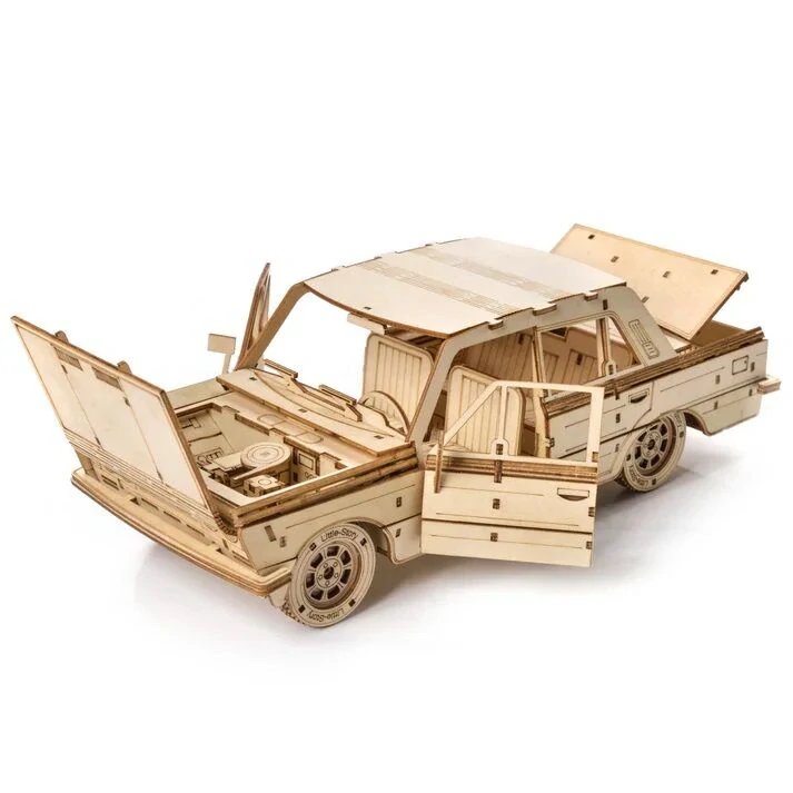 Little Story 3D dřevěná skládačka FSO Fiat 125p