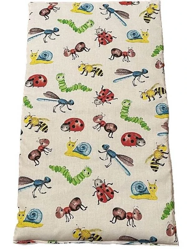 SDS Matrace do postýlky pro panenky Zvířátka z louky Bavlna, výplň: Polyester, 50/28 cm