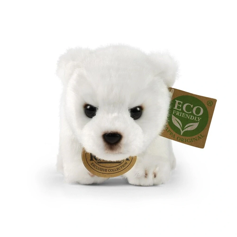 Rappa Plyšový medvěd lední stojící 19 cm ECO-FRIENDLY
