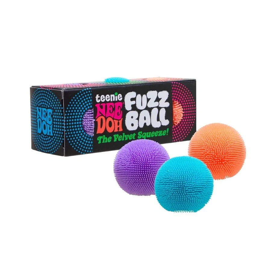Schylling NeeDoh Mačkací mini míčky Fuzz Ball