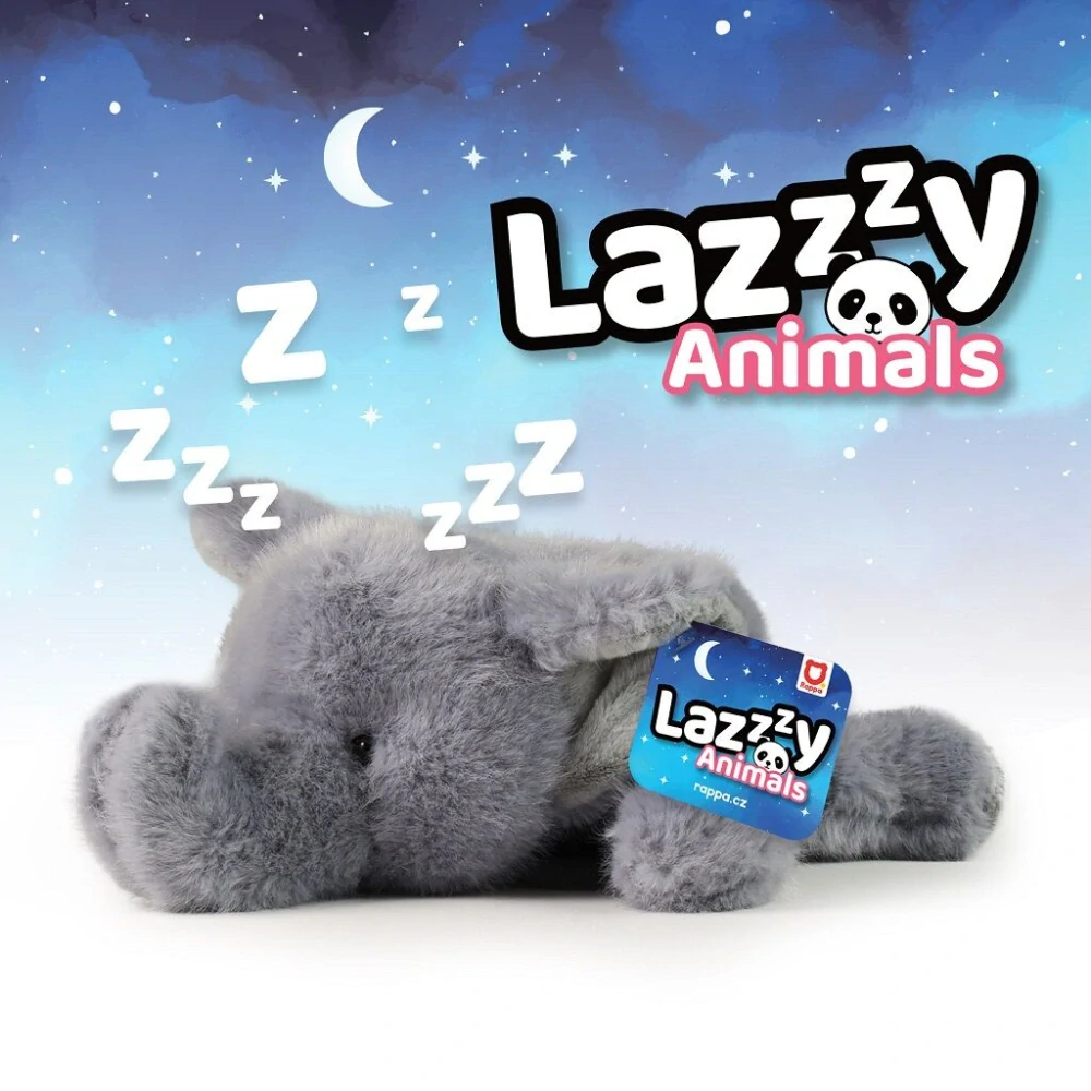 Rappa Plyšový slon 29 cm Lazy Animals