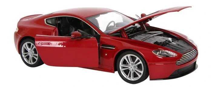 Welly Aston Martin V12 Vantage 1:24 červený