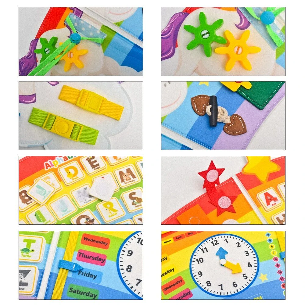 2Kids Toys Soft activity board Duha s mraky