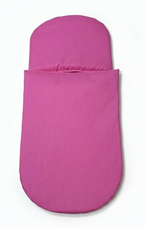 SDS Peřinky do kočárku pro panenky Růžová Bavlna, výplň: Polyester, 1x 27x40 cm / 25x20 cm