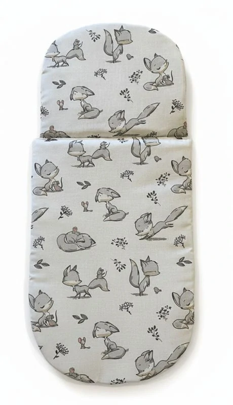 SDS Peřinky do kočárku pro panenky Lištičky Bavlna, výplň: Polyester, 1x 27x40 cm / 25x20 cm