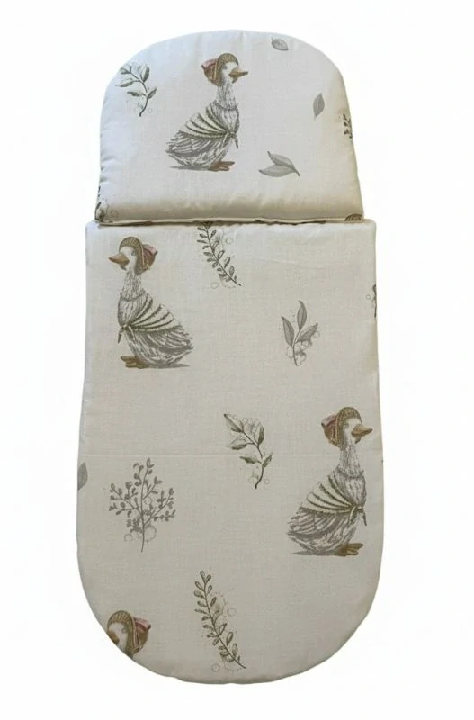 SDS Peřinky do kočárku pro panenky Husy Bavlna, výplň: Polyester, 1x 27x40 cm / 25x20 cm