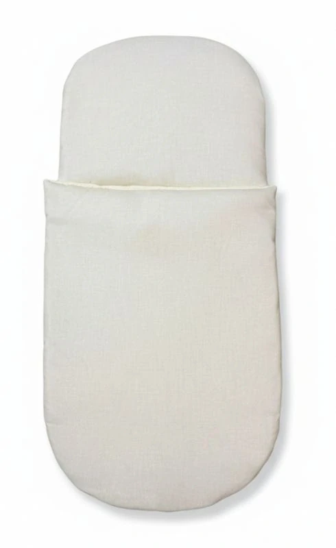 SDS Peřinky do kočárku pro panenky Smetanová Bavlna, výplň: Polyester, 1x 27x40 cm / 25x20 cm
