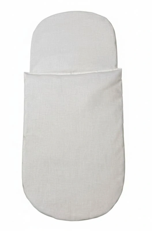 SDS Peřinky do kočárku pro panenky Bílá Bavlna, výplň: Polyester, 1x 27x40 cm / 25x20 cm