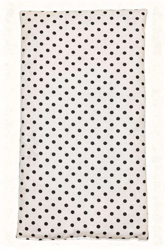 SDS Matrace do postýlky pro panenky Puntíky bílá, Bavlna, výplň: Polyester, 50x28 cm