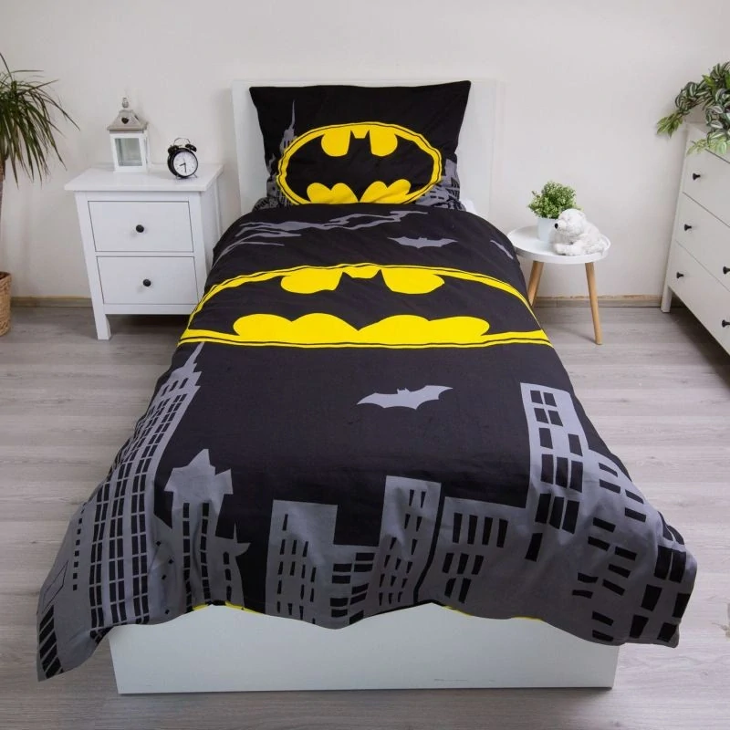 JERRY FABRICS Povlečení Batman The Emblem Bavlna, 140/200, 70/90 cm