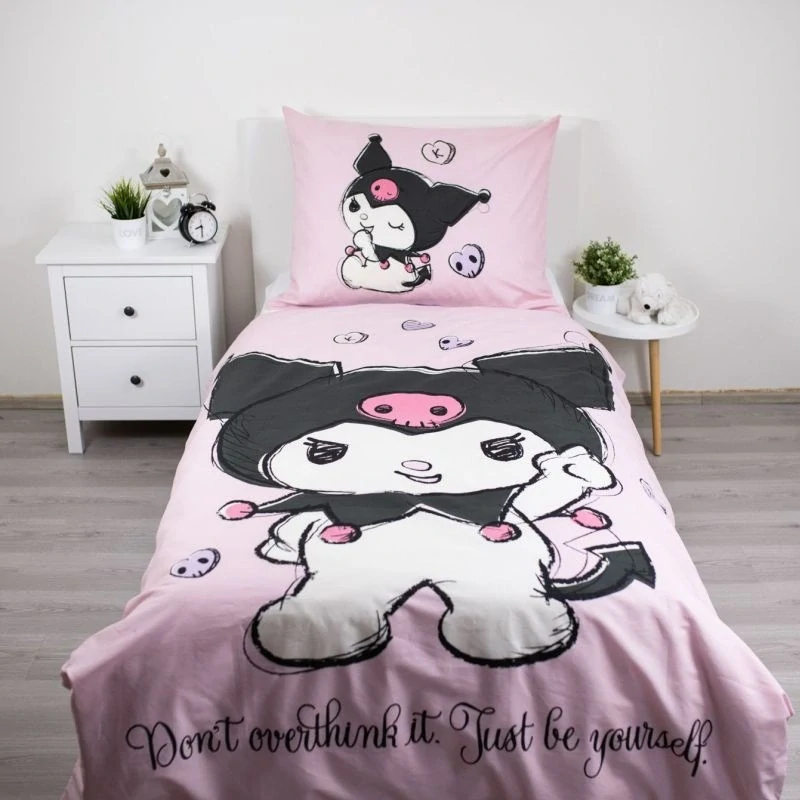JERRY FABRICS Povlečení Kuromi HK067 Bavlna, 140/200, 70/90 cm