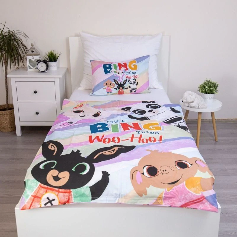 JERRY FABRICS Povlečení do postýlky Králíček Bing Its a thing baby Bavlna, 100/135, 40/60 cm