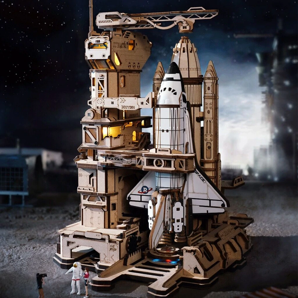 RoboTime 3D mechanická skládačka Raketoplán